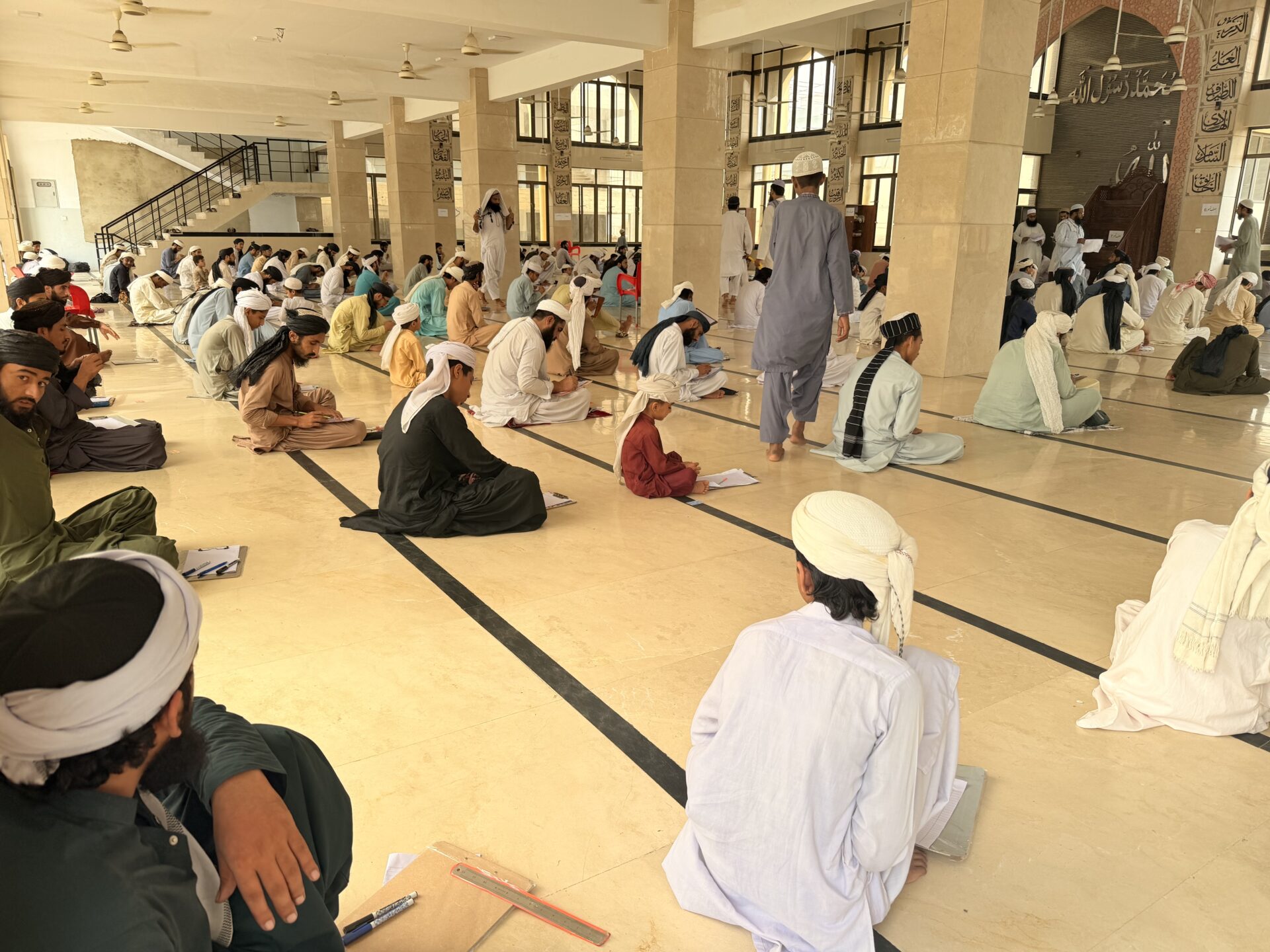 Half-yearly examinations at Jamia Baitul Ateeq in October 2026